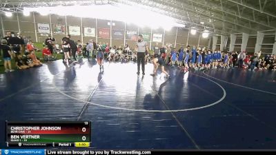 117 lbs Quarters & Wb (16 Team) - Ben Vertner, Idaho 1 vs Christopher Johnson, Bear Cave