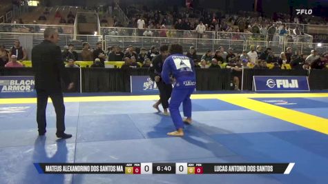 Lucas Antonio Dos Santos vs Mateus Alexandrino Dos Santos Ma 2025 Pan Jiu Jitsu IBJJF Championship