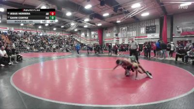 120 lbs Cons. Round 2 - Jesus Herrera, Adelanto vs Gavin Cortez, Pacifica/Oxnard