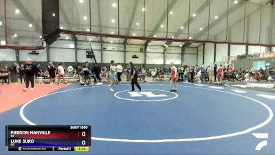 144 lbs Semifinal - Pierson Manville, PA vs Luke Suro, CO