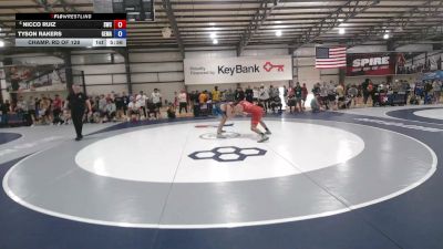 74 kg Champ. Rd Of 128 - Nicco Ruiz, Southwest Wrestling Club vs Tyson Rakers, George Mason