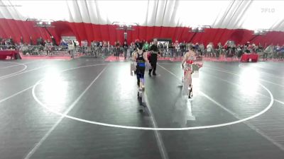 94 lbs Round 1 - Bentley Mattie, West Salem Bangor Wrestling vs Nolan Flannery, Freedom High School Wrestling