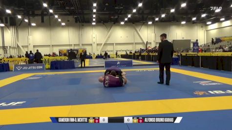 Alfonso Bruno Kaihau vs Kameron Finn-D. McVittie 2024 World IBJJF Jiu-Jitsu No-Gi Championship