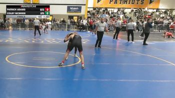 125White lbs Final - Patrick Adams, Rutgers-UNATT vs Colby McBride, Appalachian State