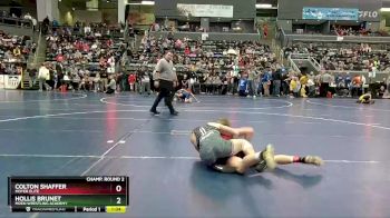 115 lbs Champ. Round 2 - Hollis Brunet, Moen Wrestling Academy vs Colton Shaffer, Moyer Elite