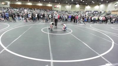 66 lbs Round Of 16 - Bentley McIlwain, Central Catholic WC vs Cyrus Rodriguez, Fallon Outlaws WC