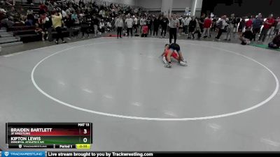 113 lbs Cons. Round 6 - Kipton Lewis, Immortal Athletics WC vs Braiden Bartlett, 3F Wrestling