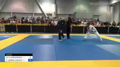 NEMEZIO O. LOPEZPEREZ vs TREVOR JAMES HUGHES 2022 World Master IBJJF Jiu-Jitsu Championship