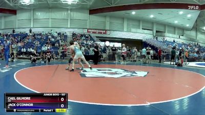 157 lbs Champ. Round 2 - Cael Gilmore, OH vs Jack O`Connor, IL