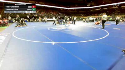 165 Class 3 lbs Champ. Round 1 - Trey Ladymon, Union vs Philip Fiagan, Lincoln College Prep