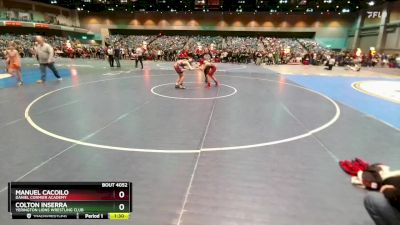 100-101 lbs Round 1 - Manuel Cacoilo, Daniel Cormier Academy vs Colton Inserra, Yerington Lions Wrestling Club