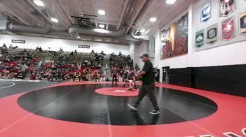 125 lbs 13th Place Match - Isabella Taylor, Overland vs Kyleigh Van Devander, Falcon