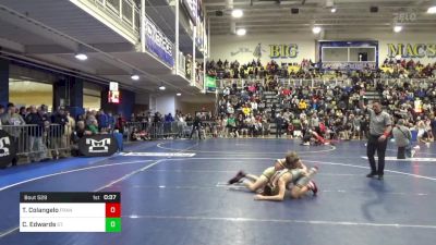 114 lbs Consy 3 - Titus Colangelo, Franklin Regional vs Cullen Edwards, St. Francis-NY