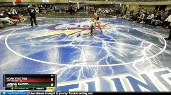 132 lbs Round 1 (4 Team) - Landen Kujawa, Becker vs Noah Trottier, Apple Valley