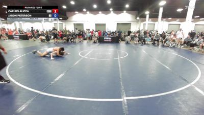 140 lbs Carlos Alicea, Connecticut vs Jason Peterson, Maryland