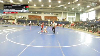 157 lbs Champ. Round 1 - Samuel Zeigler, Brockport vs Matt Verri, Oneonta State