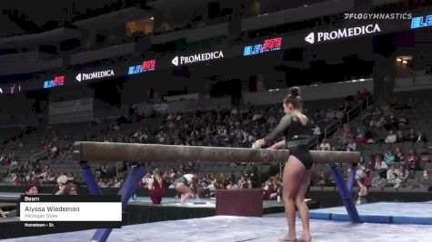 Alyssa Wiedeman - Beam, Michigan State - 2022 Elevate the Stage Toledo presented by Promedica