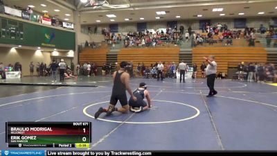 220 lbs Cons. Round 3 - Joe Mark Sitto, West Hills vs Armando Diaz, Slam Academy