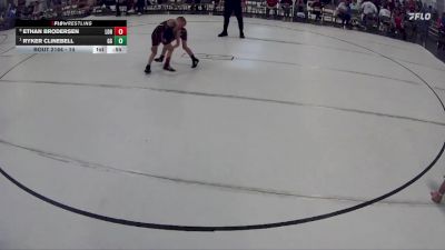 14 lbs 3rd Place Match - Ryker Clinebell, GI Grapplers vs Ethan Brodersen, League Of Heroes