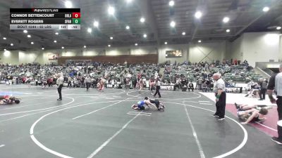 62 lbs Quarterfinal - Connor Bettencourt, Orland WC vs Everett Rogers, Spanish Springs WC