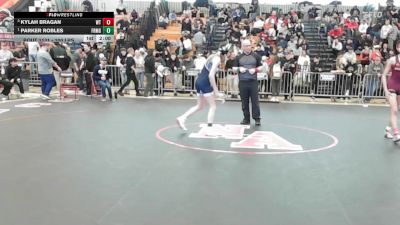100 lbs 3rd Place - Kylah Bragan, Whittier vs Parker Robles, Framingham