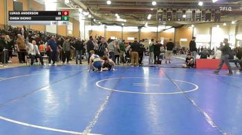 157 lbs Consolation - Lukas Anderson, North Kingstown vs Owen Diorio, Barrington