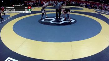 D3-157 lbs Cons. Round 2 - Brady Losie, Oak Harbor vs Sam Ediger, Dalton
