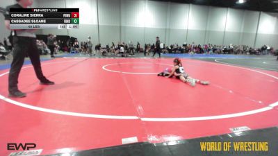 40 lbs Rr Rnd 4 - Coraline Sierra, POWA K-6 vs Cassadee Sloane, Funky Singlets K-6