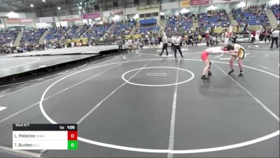 136 lbs Semifinal - Luisa Palacios, Yuma Middle School vs Temprence Bunten, Ellicott MS