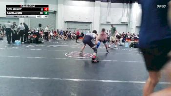 129 lbs Quarterfinal - Gavin Austin, Roundtree Wrestling Academy vs Declan Hutt, Dayton Bandits