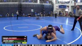 165 lbs Champ. Round 1 - Vincent Tinoco, Whiteland Community vs Michael Holtsberry, SWANTON