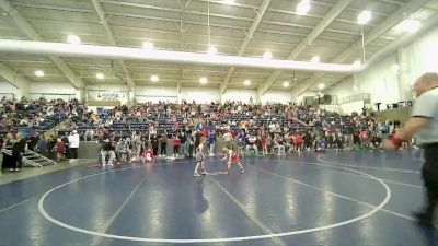 43 lbs 3rd Place Match - Kingston Jaramillo, Uintah Wrestling vs Bryxton Lovell, Delta