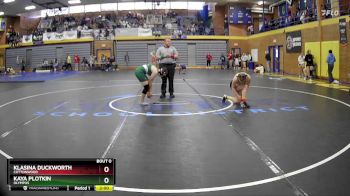 120 lbs Round 3 - Kaya Plotkin, Olympus vs Klasina Duckworth, Cottonwood