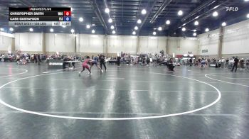 126 lbs 3rd Place - Christopher Smith, Wrestling University Club vs Case Gustafson, Florida Scorpions