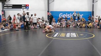 61 kg 7th Place - Dru Turner, Okie Girls - W vs Emily Sarr, PA West Yellow - W