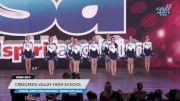 Crescenta Valley High School - Varsity Song/Pom Novice -- Medium/Large (8-23) [2023 Varsity Song/Pom Novice -- Medium/Large (8-23) Day 2] 2023 USA Spirit & Junior Nationals/Collegiate Championships