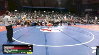 4A-170 lbs 3rd Place Match - Tucker Sides, Natrona County vs Deyton Johnson, Thunder Basin