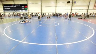 84 lbs Round 4 (2:15pm Saturday) - Lukas Cala, NCWAY National Team vs Adam Hagenbuch, Dynasty Black