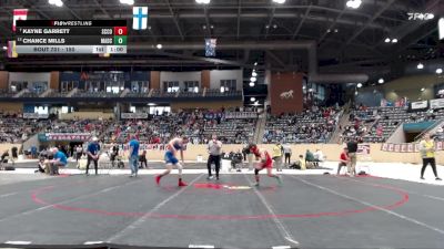 150 lbs Cons. Round 4 - Chance MIlls, Madison Central vs KAYNE GARRETT, Scott County