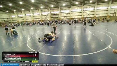 108 lbs Quarterfinal - Boston Gardiner, Champions Wrestling Club vs Corbin Cox, Wasatch Wrestling Club