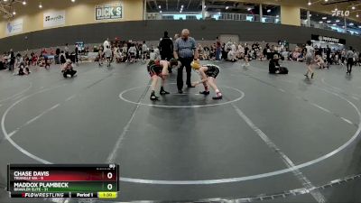 80 lbs Round 3 - Chase Davis, Triangle WA vs Maddox Plambeck, Brawler Elite