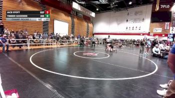157 lbs Champ. Round 1 - Jace Stott, Rock Springs vs Timber Goodwin, Sheridan