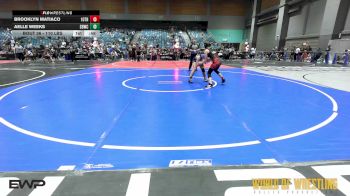 110 lbs Consi Of 8 #2 - Brooklyn Matiaco, 10th Planet Grants Pass,OR vs Aelle Weeks, Silverback Wrestling Club