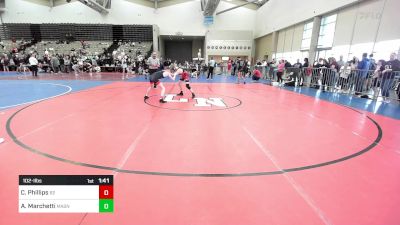 102-I lbs Semifinal - Chase Phillips, Barn Brothers vs Alex Marchetti, Mat Assassins