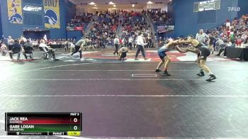 150 lbs Champ. Round 1 - Gabe Logan, Delbarton vs Jack Rea, Nazareth