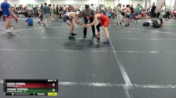 126 lbs Round 5 (6 Team) - Aiden Farrel, Lake Erie WC vs Yianni Thomas, Savage WA Black