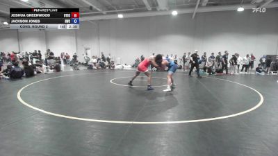 74 lbs Cons. Round 2 - Joshua Greenwood, Beat The Streets Cleveland vs Jackson Jones, Hawks Wrestling Club