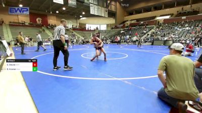 120 lbs Rr Rnd 2 - Sage Stoute, North DeSoto Wrestling Academy vs Ben Kramer, Panther Youth Wrestling-CPR