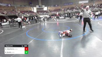 40 lbs Round Of 16 - Ryke Smith, Cornerstone WC vs Dooley Weatherly, Dumas WC