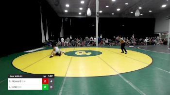 122 lbs Rr Rnd 1 - Steven Howard, Chambersburg vs Lucas Delo, River Valley Rebels